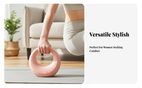 Soft Kettlebell Non-Slip Grip 4kg Kettlebell Ergonomic Handle Donut Weight for Women, Beginners, Home Gym, Workout