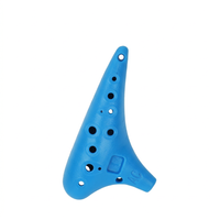 12 Hole Alto Flute, Lightweight Melodious Ocarina for Beginners, Musical Instrument Gift for Kids Adults, Teaching Ocarina wi