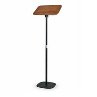 Adjustable Book Holder Versatile Floor Book Stand Solid Wood Panel Standing Books Holder for Students, Study