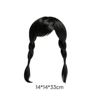 Pet Hairpiece with Strap Comfortable Pet Hairpiece with Braids Cute