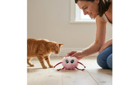 Automatic Feline Sphere Toy Furry-Like Material Cat Toy Ball Boredom Relief