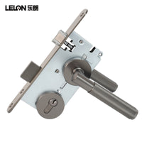 American Style Gold Door Lock, Zinc Alloy, Lever Handle, Silent