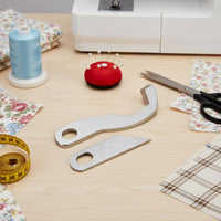 2 Pieces Serger Upper Blade Metal Upper Blade High-Quality
