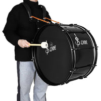 Black Marching Drum Adjustable Band Gear for Procession