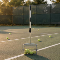 Tennis Ball Picker No Bending over Rolling Ball Picker Rapid Collection Athletic Gear for Coaches, Athletes