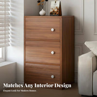 Narrow Side Cabinet Space-Saving Tall Slim Storage Tower Multi-Functional
