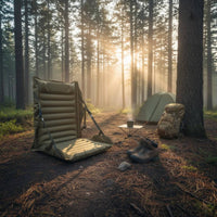 Camping Chair Mat with Backrest Lightweight Foldable Seat Pad for Picnic