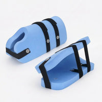 Swim Cuffs with Straps Adjustable Flotation Sleeves Resilient Buoyancy Aid for Pool Training