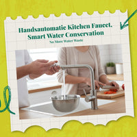 Touchless sensor faucet saves water for sinks
