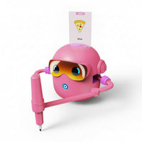 Easy Drawing Robot Compact Robot with Drawing Pen Child-Safe Toy Interactive for Children, Toddlers, Playroom, Classroom, Homeschool