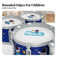 Kids Drum Set Early Education Toddler Jazz Drum Kit for Playtime, Toddlers, Boys