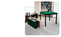 Foldable Mahjong Table Space-Saving Solid Wood Mahjong Table Sturdy Construction for Travel, Outdoor, Camping