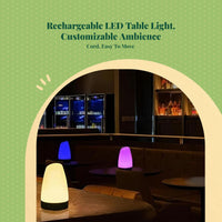 Cordless dimmable LED desk bar