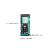 Accurate handheld digital rangefinder