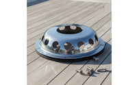 Yacht Ventilation Window Rust Proof Stainless Steel Deck Vent Polished Finish Louvered Air Vent