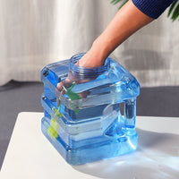 15L PC Round Water Storage Bucket for Tea Sets and Dispensers