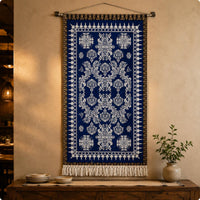 Bohemian Wall Hanging Ethnic Design Boho Tapestry Colorful Print for Guesthouse