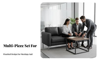 3 Piece Lounge Suite Minimalist Design 3-Piece Couch and Chair Set Business design Flexible Combination for Corporate Buyers