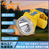 Rechargeable LED Headlamp for Outdoor Night Fishing with Long Battery Life