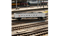 Detailed Lettering Florida FEC Carbon Car Exact Fit N Scale Freight Car Miniature Accessory Hopper Load Insert Easy Installation for Railway Collectors, Miniature Scene