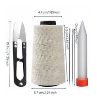 Strong and Long-Lasting Accounting Voucher Binding Thread 21-Ply Waxed Cotton String for Accountants, Financial Professionals, Archiving