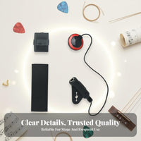 Non-Invasive Acoustic Pickup High-Fidelity Sound Universal String Instrument Pickup Acoustic Guitar Transducer