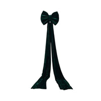 Velvet Bow Ornament Luxury Look Reusable Holiday Decor