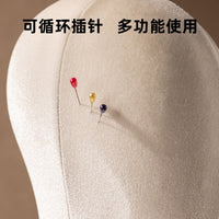 头模展示架假人头帽子架饰品围巾展示道具橱窗陈列可插针简约摆件