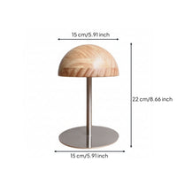 Hat Display Stand Round Base Wooden Hat Stand Vertical Post