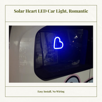 Waterproof solar LED car light
