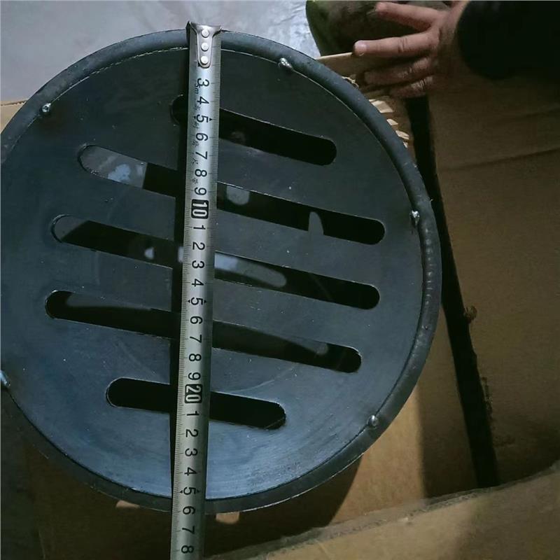柴火灶专用接灰盒底座一体柴火炉配件抽屉加厚漏灰炉条箅圆形钢筋