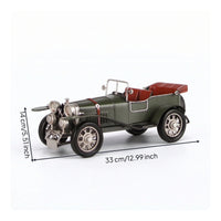 Vintage Car Model Retro Antique Car Model for Office