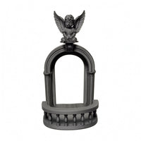 Angel Display Stand Split Construction Arched Miniature Stand Space Saving Figure Display Holder for Dollhouse