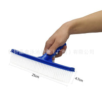 10-Inch Rubber Short Brush for Swimming Pool Cleaning, Factory Direct