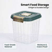 Airtight Food Storage Container, Storage Containers Includes Measuring Cup, Food Storage Containers  - Image 8