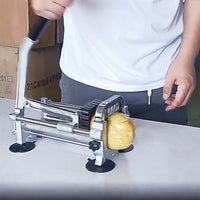 Kitchen Manual Potato Cutter French Fry Maker Fruit and Radish Slicer