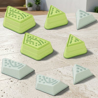 8 Pieces Tactile Stepping Stones with Textured Tops Stable Sensory Stepping Stones Molded Toy Colorful for Toddlers, Indoor Obstacle Courses