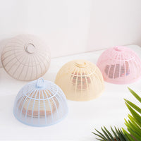 Food Cover Tent for Leftovers, Anti-Fly Meal Cover, Plastic Food Protector for Dining Table