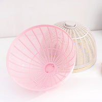 Food Cover Tent for Leftovers, Anti-Fly Meal Cover, Plastic Food Protector for Dining Table