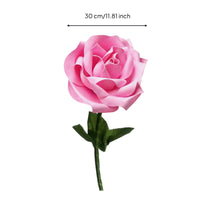 Foam Rose Head Giant Flower Realistic Flowers for Photo Backdrops