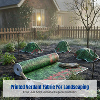 Cold-Resistant Nonwoven Fabric, Printed Green Insulation Cloth, Windproof, Freeze-Resistant, Garden Decoration