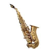Curved    Saxophone Brass Saxophone with Bent Neck Woodwind for Home Playing