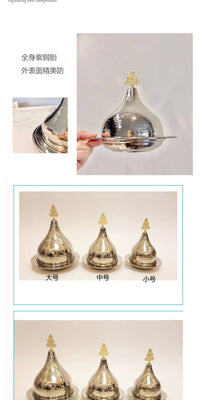 新品 土耳其进口纯手工紫铜胎餐盘点心盘水果盘糖盘 欧式轻奢