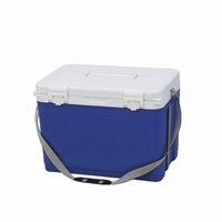 Insulated Container with Ice Firm-Sided-Sided Insulated Transport Container Rigid Ice Chest for Immunization Carry