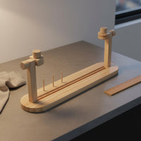 Wooden Embroidery Stand 360° Rotation for Sewing Room