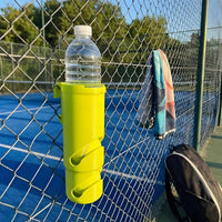 Lightweight Tennis Fence Storage Bracket Space Saving Tennis Ball Holder Easy to Install Fence Mount Ball Holder Portable for Coaches, Training, Practice