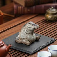 Crocodile Tea Figurine Luck Handmade Yixing Tea Pet