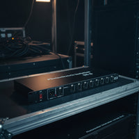 DMX512 Signal Splitter Amplifier Distributor DMX512 Signal Splitter Amplifier Rackmount Slimline for Lighting Technicians