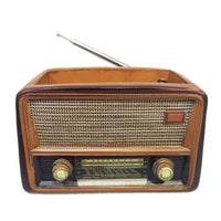 Retro Radio Planter Pot Decorative Resin Craft for Home Decor