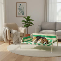 Elevated Dog Bed All-Season Use Raised Pet Cot Moisture-Proof for Cats